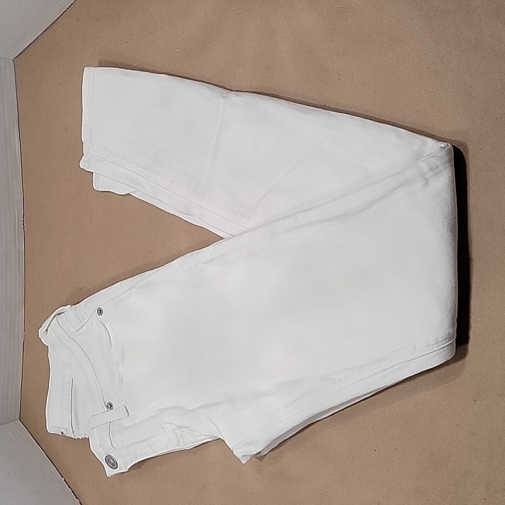 Hudson Skinny Jeans, White, Size 26. Excellent Condition.